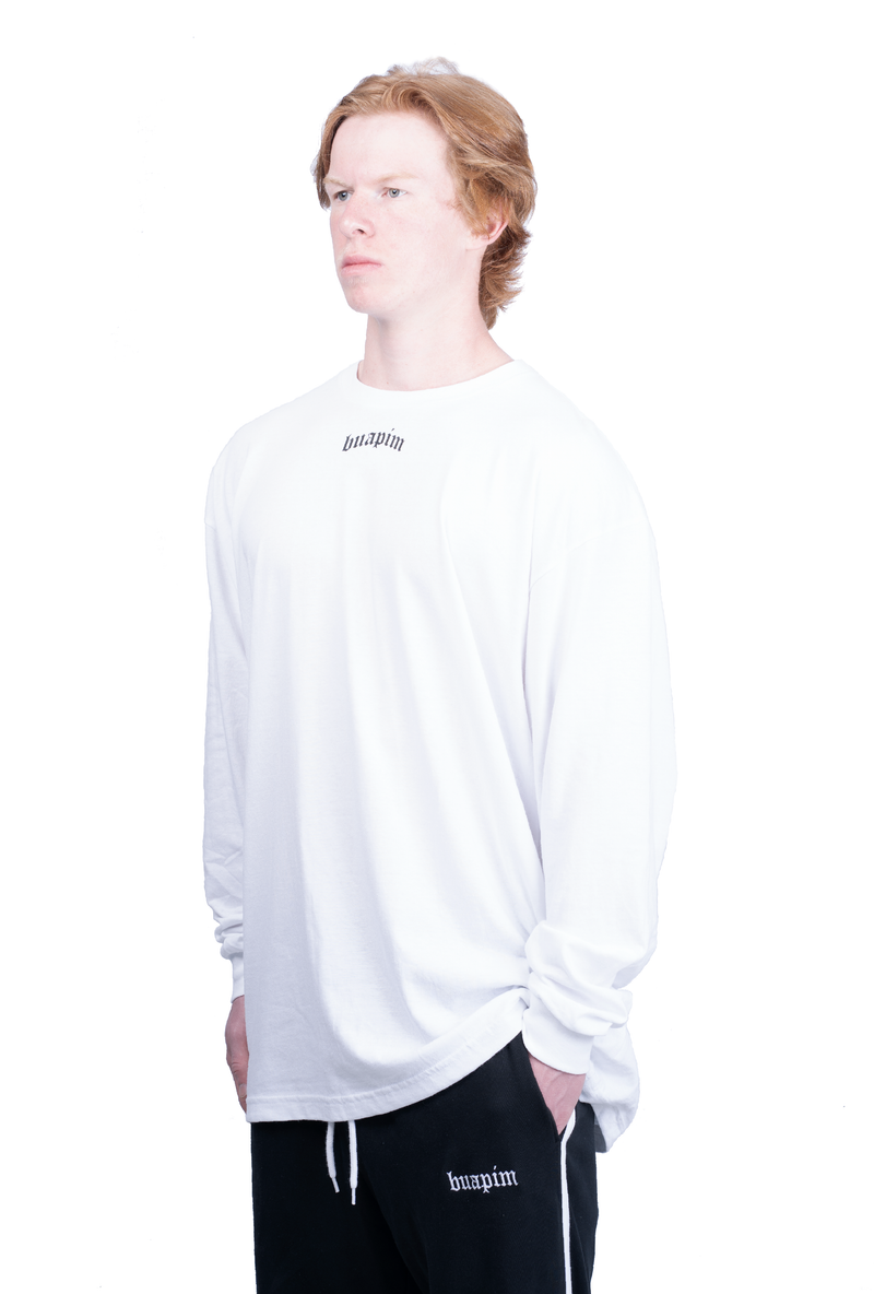 CONCAVE LONG SLEEVE WHITE