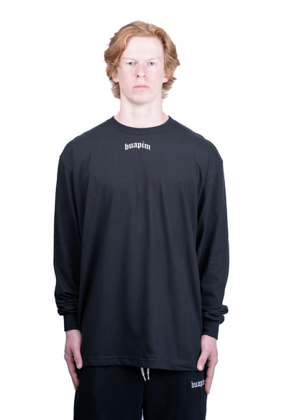 CONCAVE LONG SLEEVE BLACK