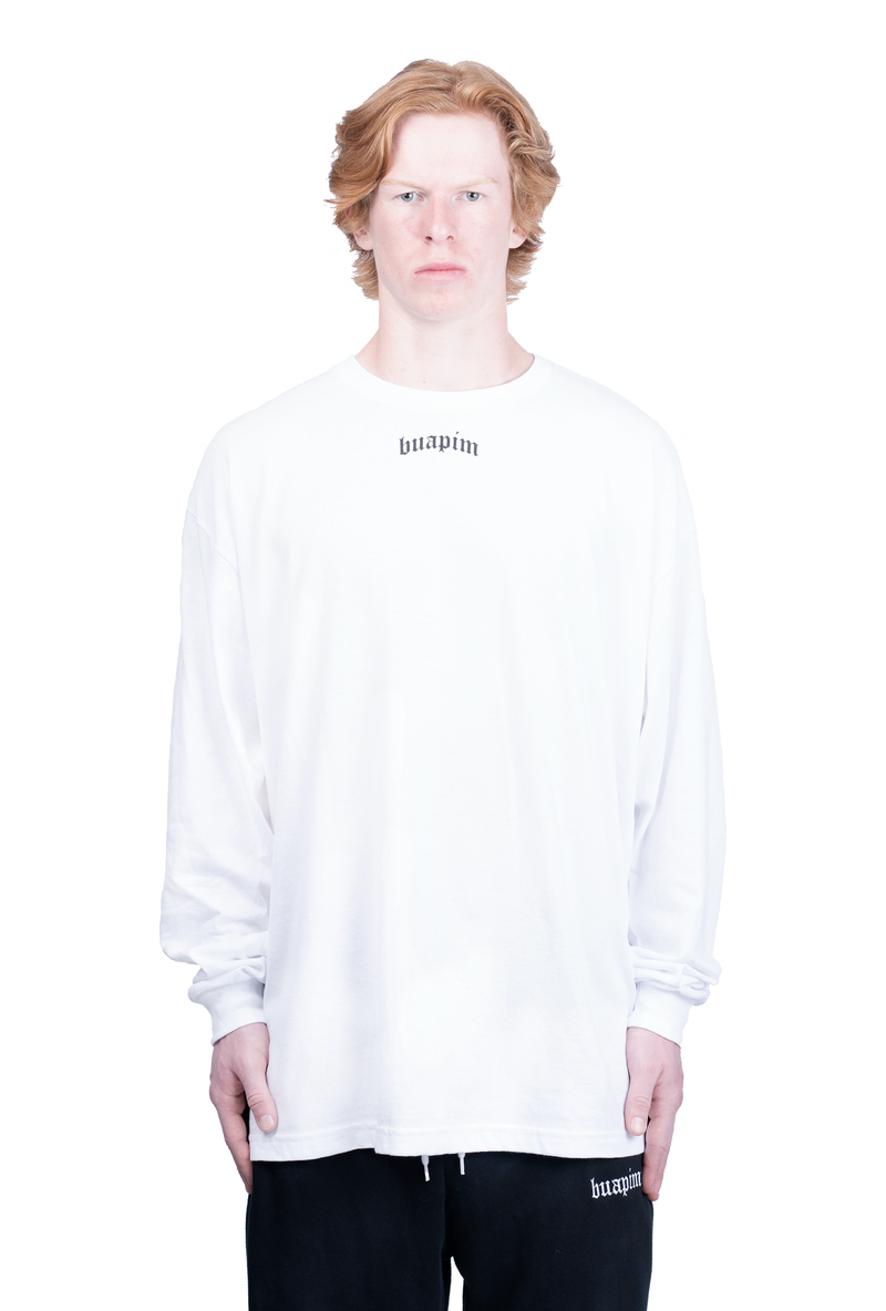 CONCAVE LONG SLEEVE WHITE