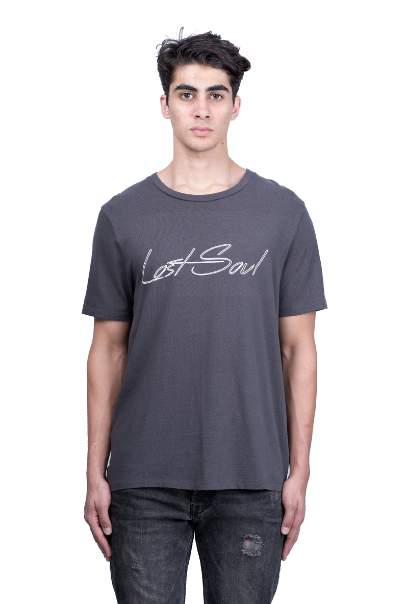LOST SOUL T-SHIRT DARK GREY